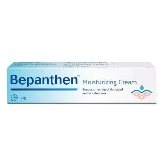 Bepanthen Moisturizing Cream for Healing and Dry Skin Relief