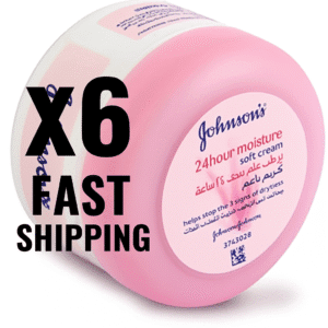 Johnson’s Moisture Soft Cream 300ml – Deep Hydration 24 Hour Moisture